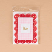 Mini Acrylic Picture Frame Magnet-Tiny Hearts