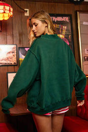 Christmas & Merry REVERSIBLE Mockneck