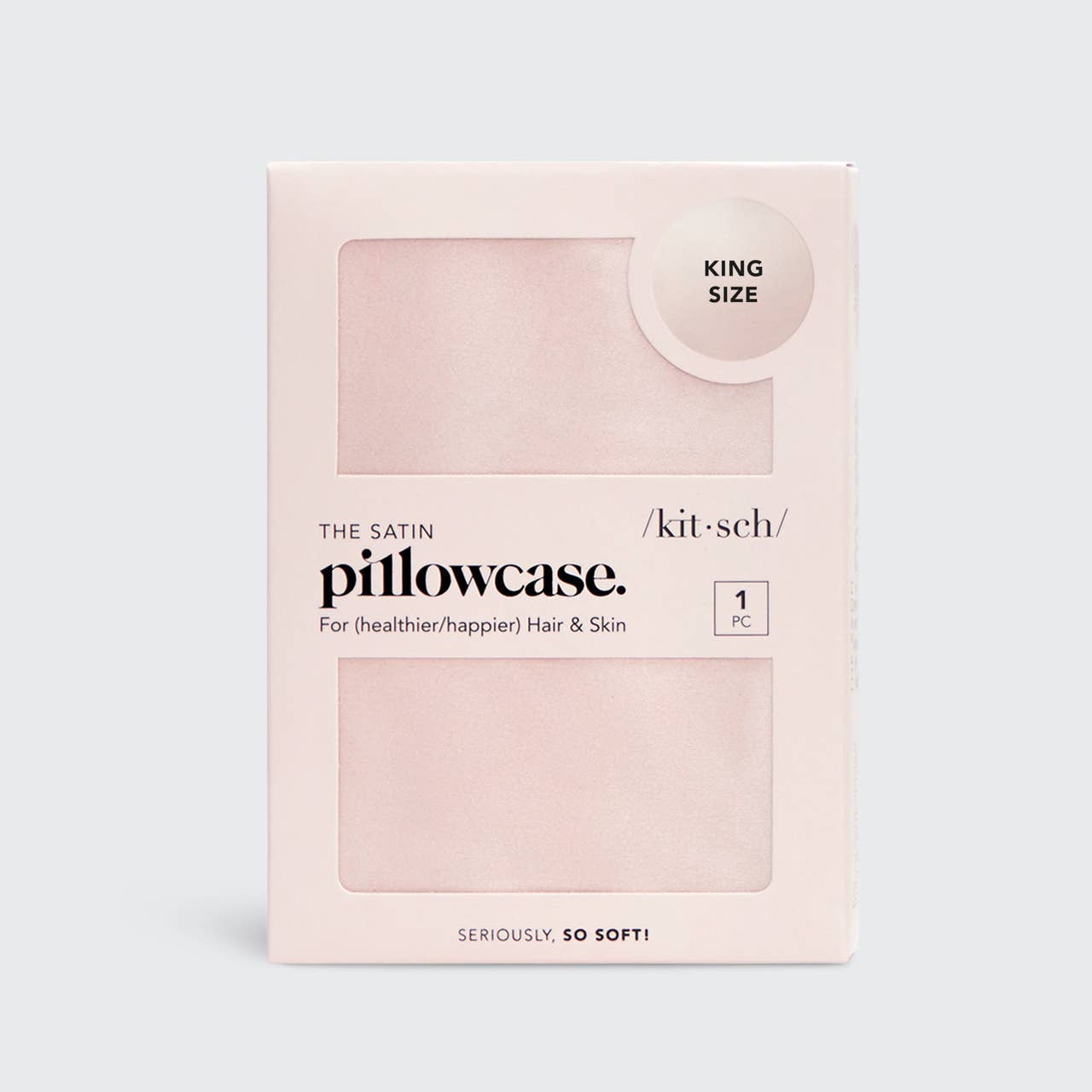Satin Pillowcase Blush - King