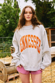 Tennessee Reversible Mock Neck Sweatshirt