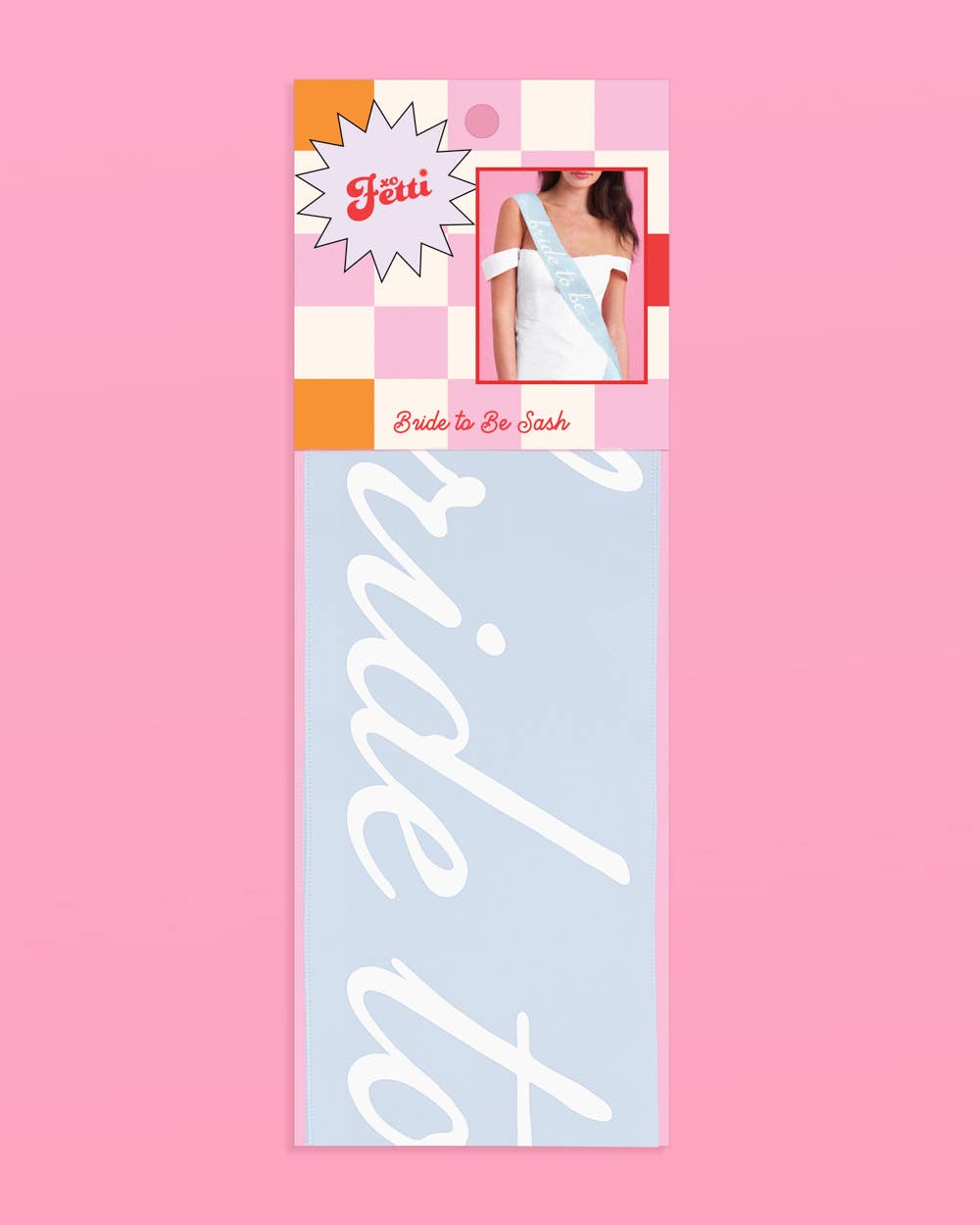 Bride To Be Pearl & Blue Sash