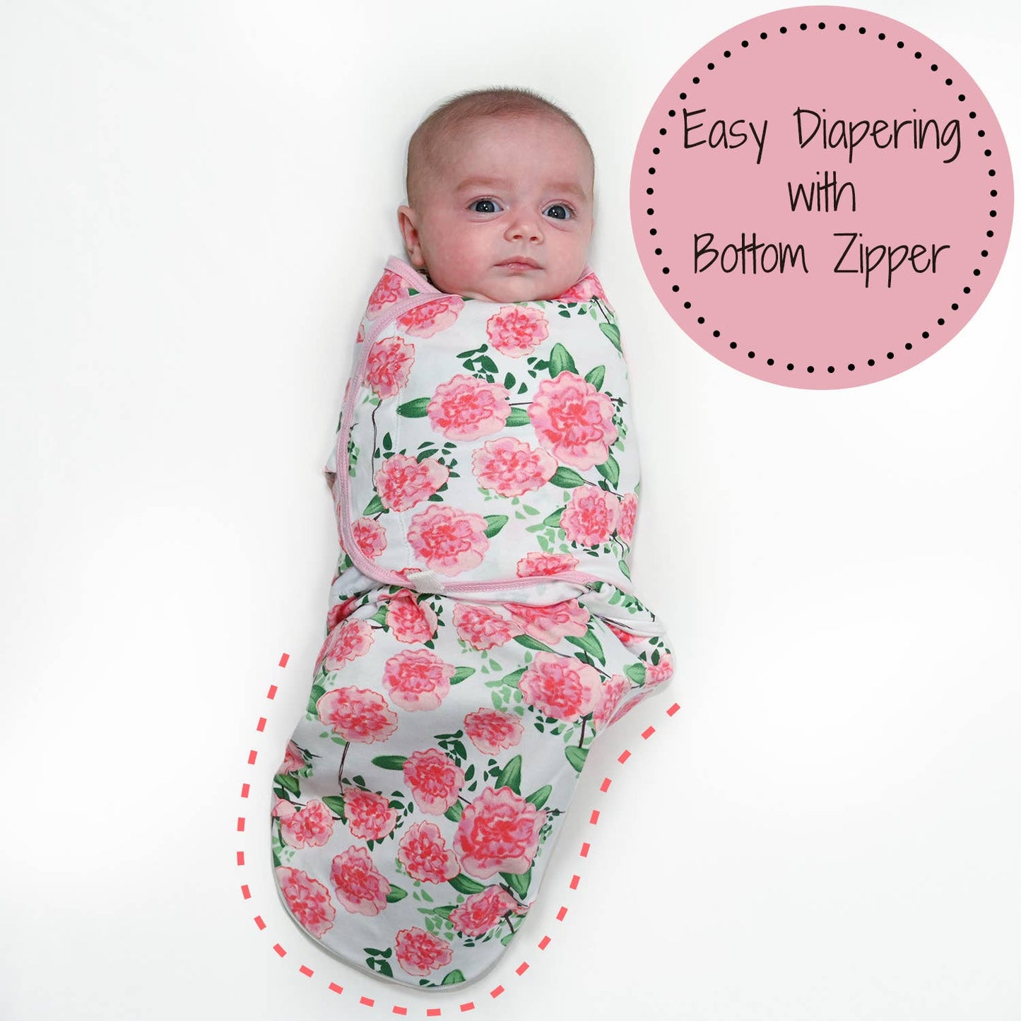 Live Life In Full Bloom Organic Baby Sleep Swaddle