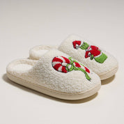 Red Grinch HolidayChristmas Slippers