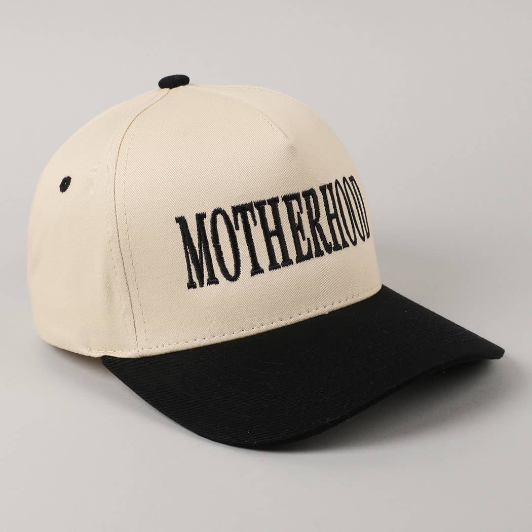 Motherhood Trucker Hat/ Black