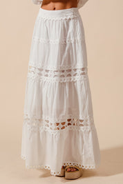 Sleeveless Crop Bubble Top & Skirt Set