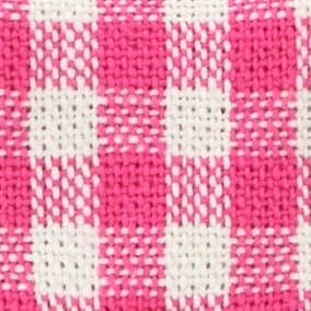 Hot Pink Gingham Waste Bag Dispenser