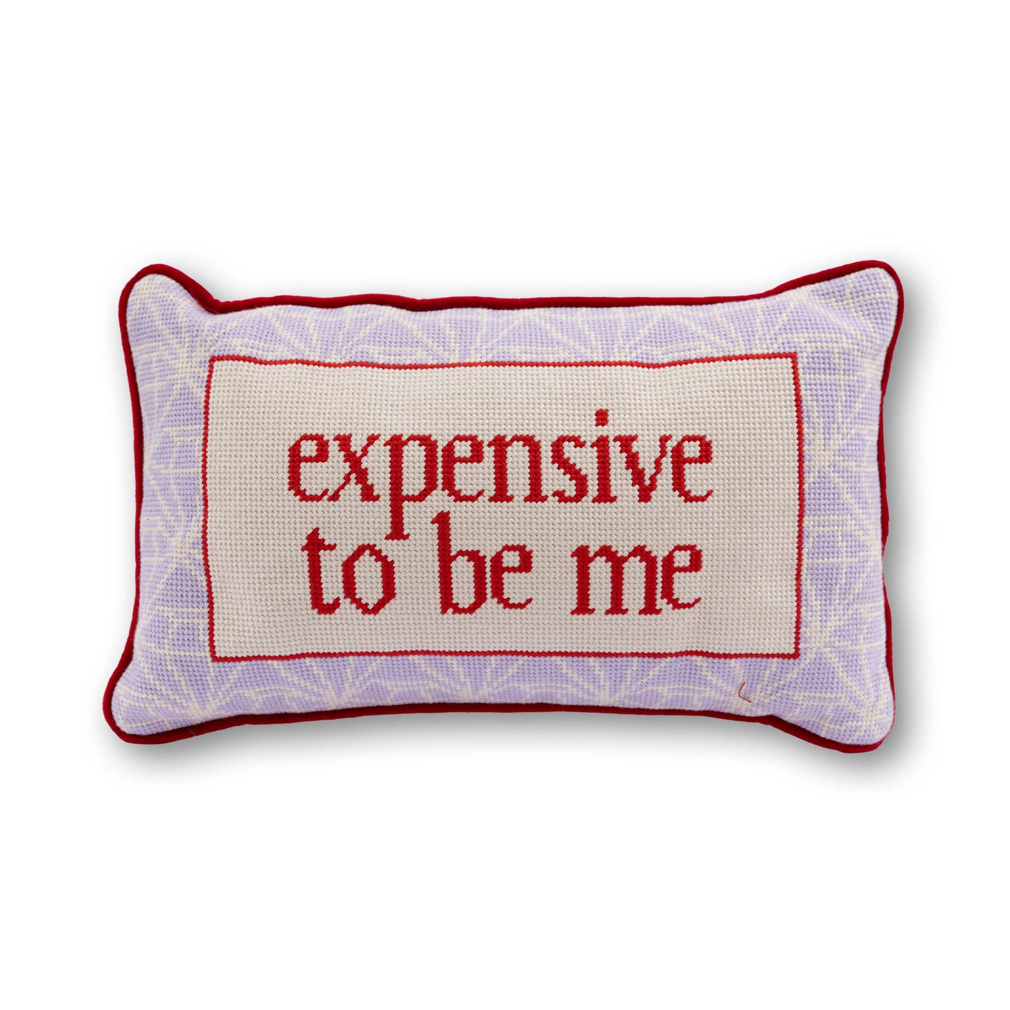 Expensive To Be Me Needlepoint Pillow