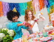 The Big Frill Multicolor Fringe Canopy Banners (set of 2) — view 8