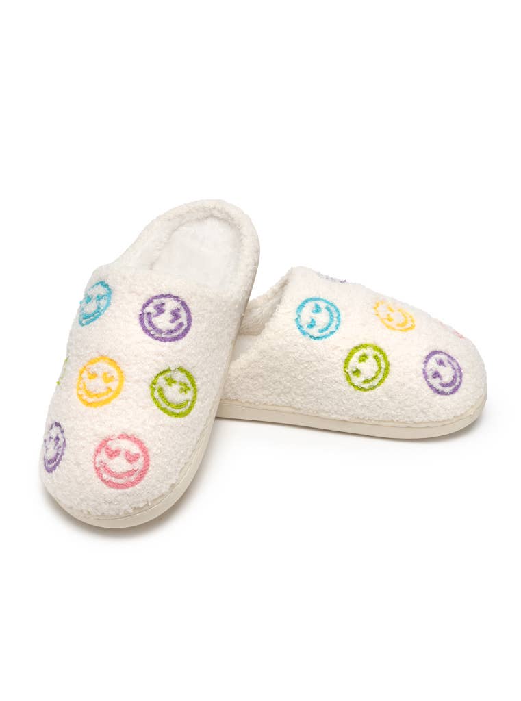 Happy All Over Slippers: M/L