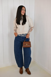 Beige Knit Sweater