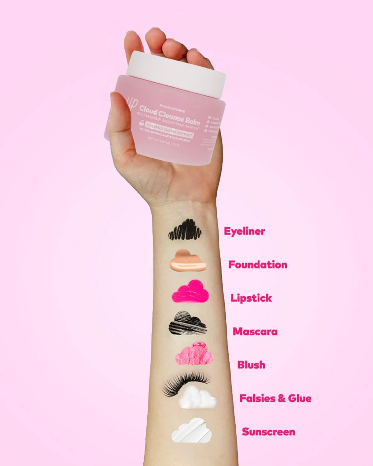 Cloud Cleanse Cherry Melting Balm 1.23oz