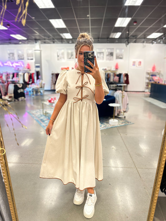 Linen Maxi Dress