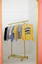 Yellow Sardines Sweater