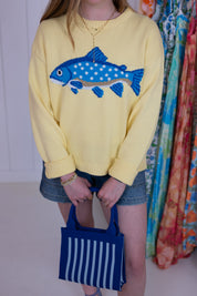 Yellow Fish Sweater
