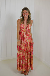 Tamia Floral Tiered Maxi Dress
