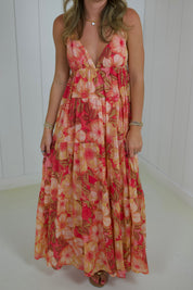 Tamia Floral Tiered Maxi Dress
