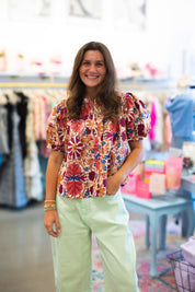 Bria Floral Shirt