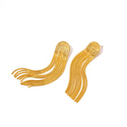 Gold Tassel Earrings