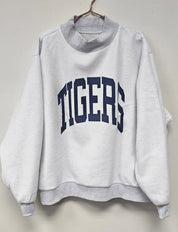 Auburn Reversible Mock Neck Sweatshirt