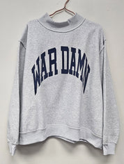 Auburn Reversible Mock Neck Sweatshirt