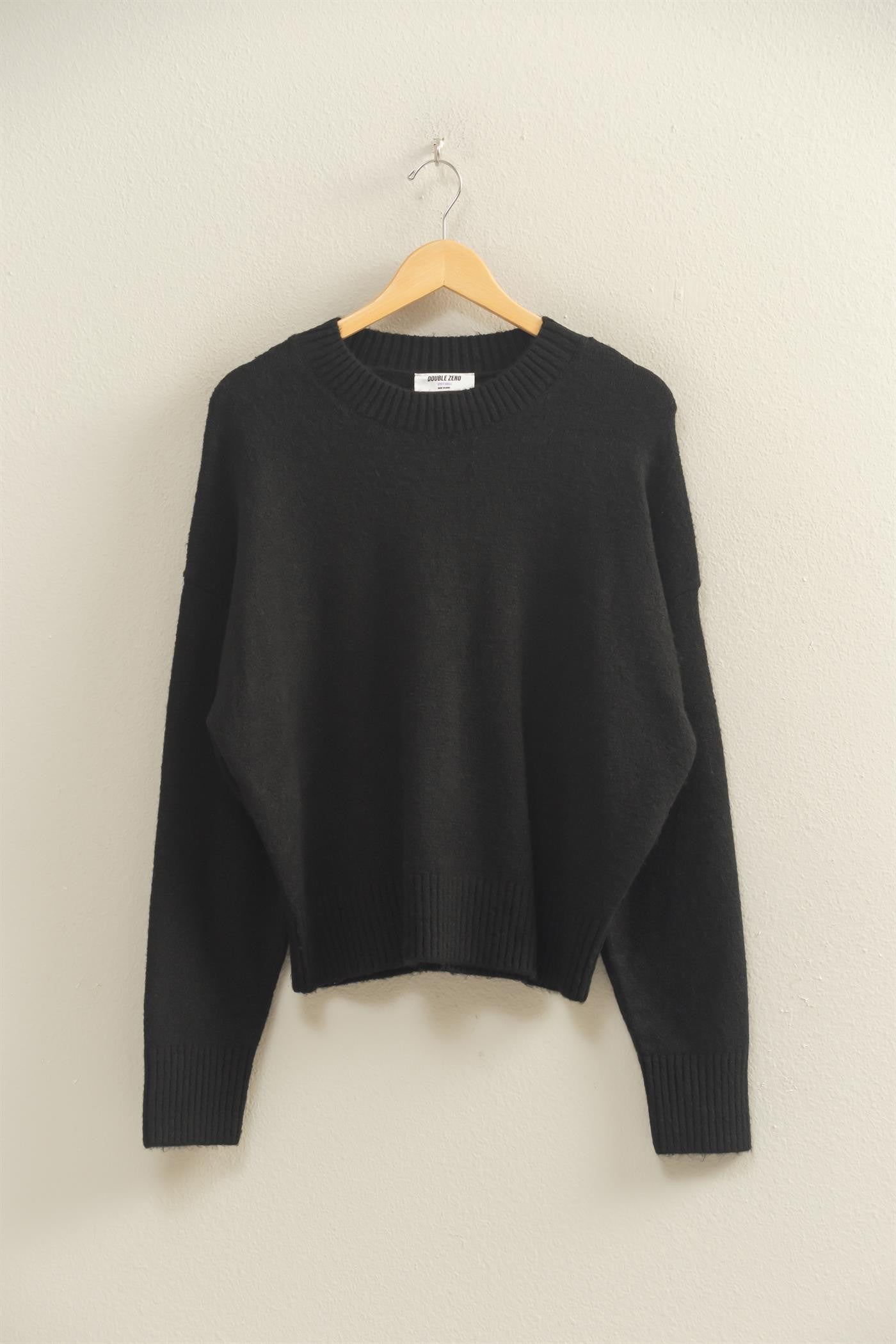Black Crewneck Sweater