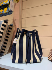 Navy Isla Bucket Bag at Ninety Nine Boutique