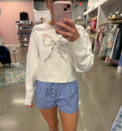 Blue Boxer Shorts