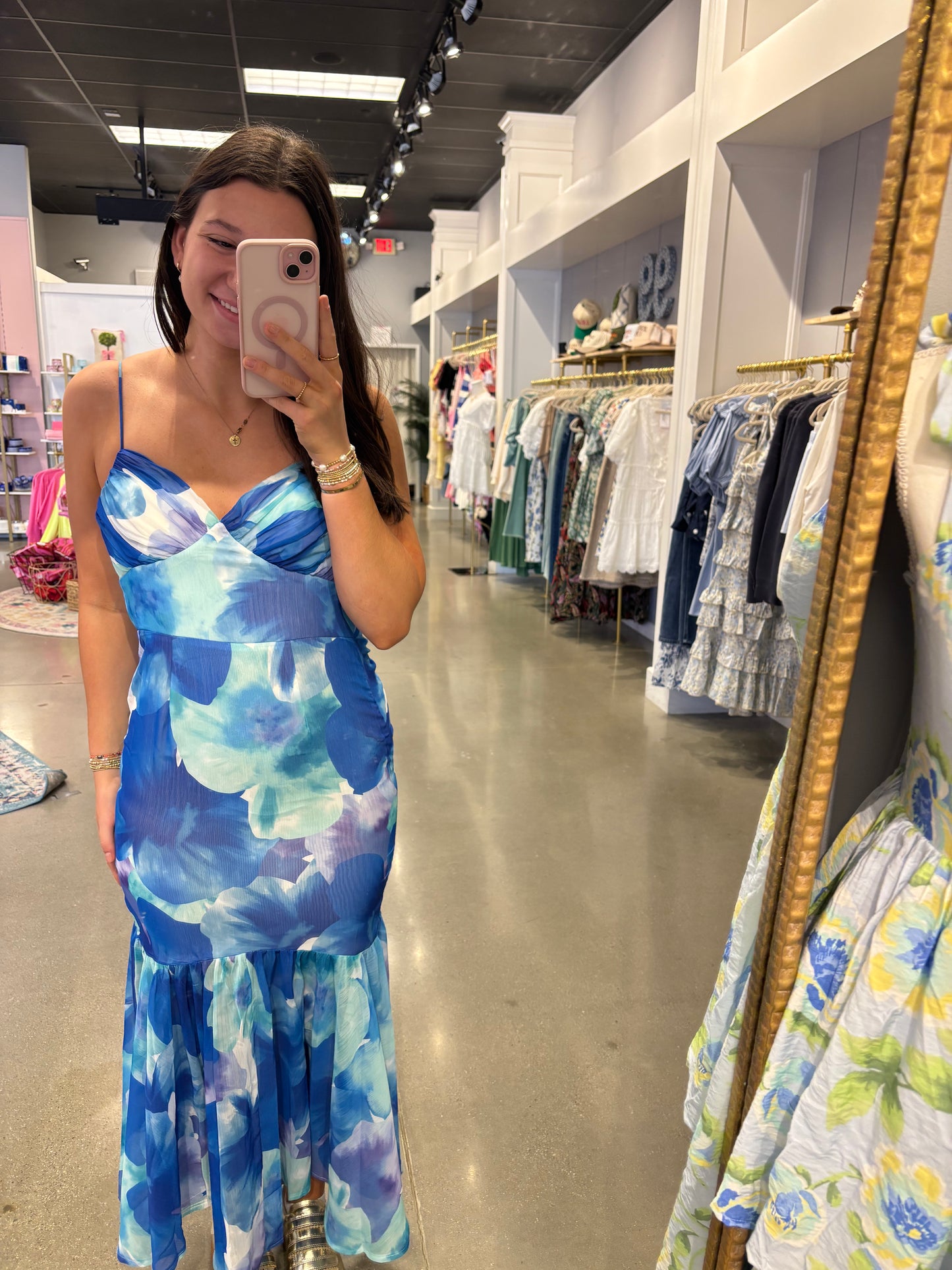 Blue Mermaid Dress