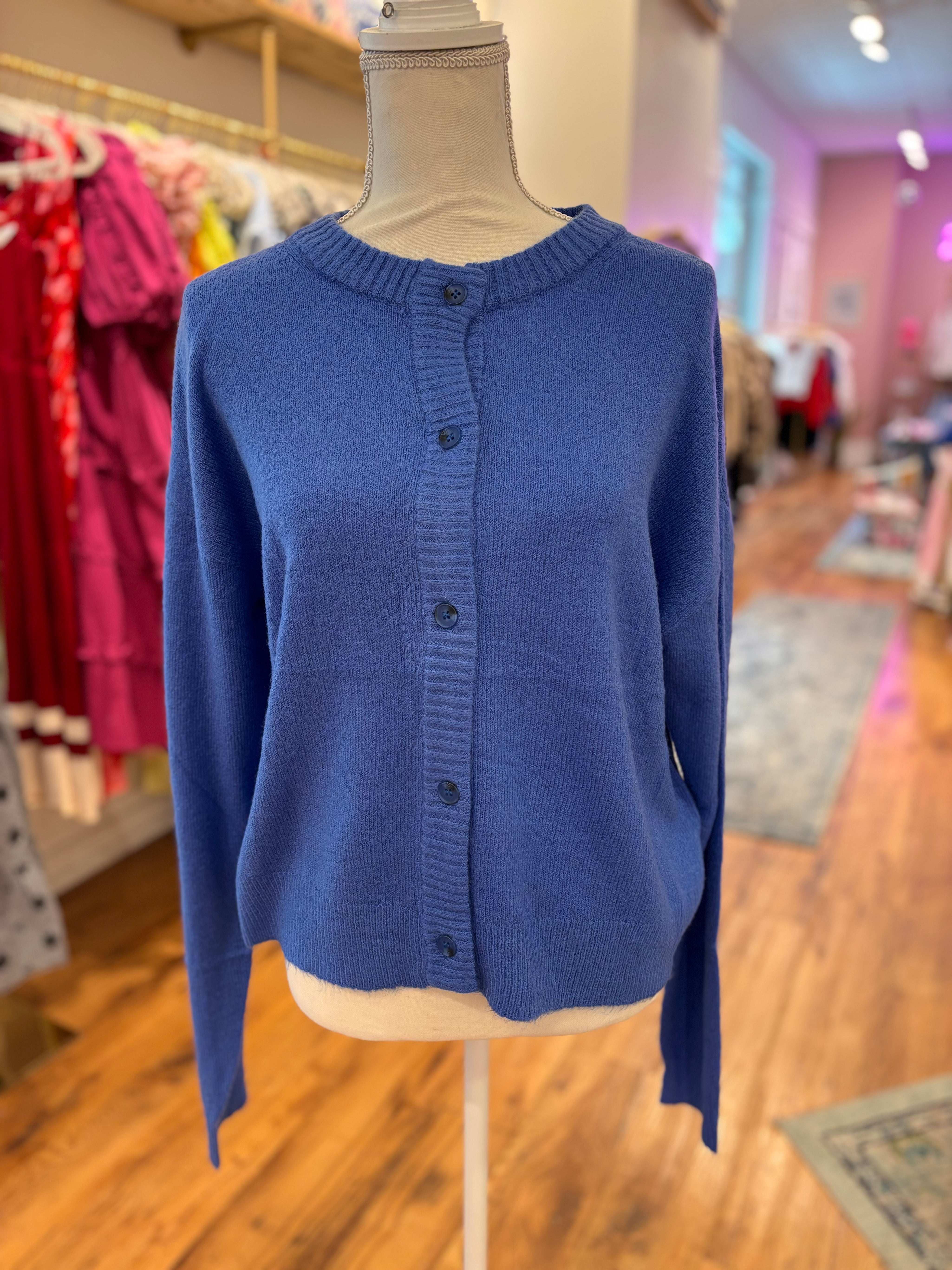 Blue Gillian Sweater