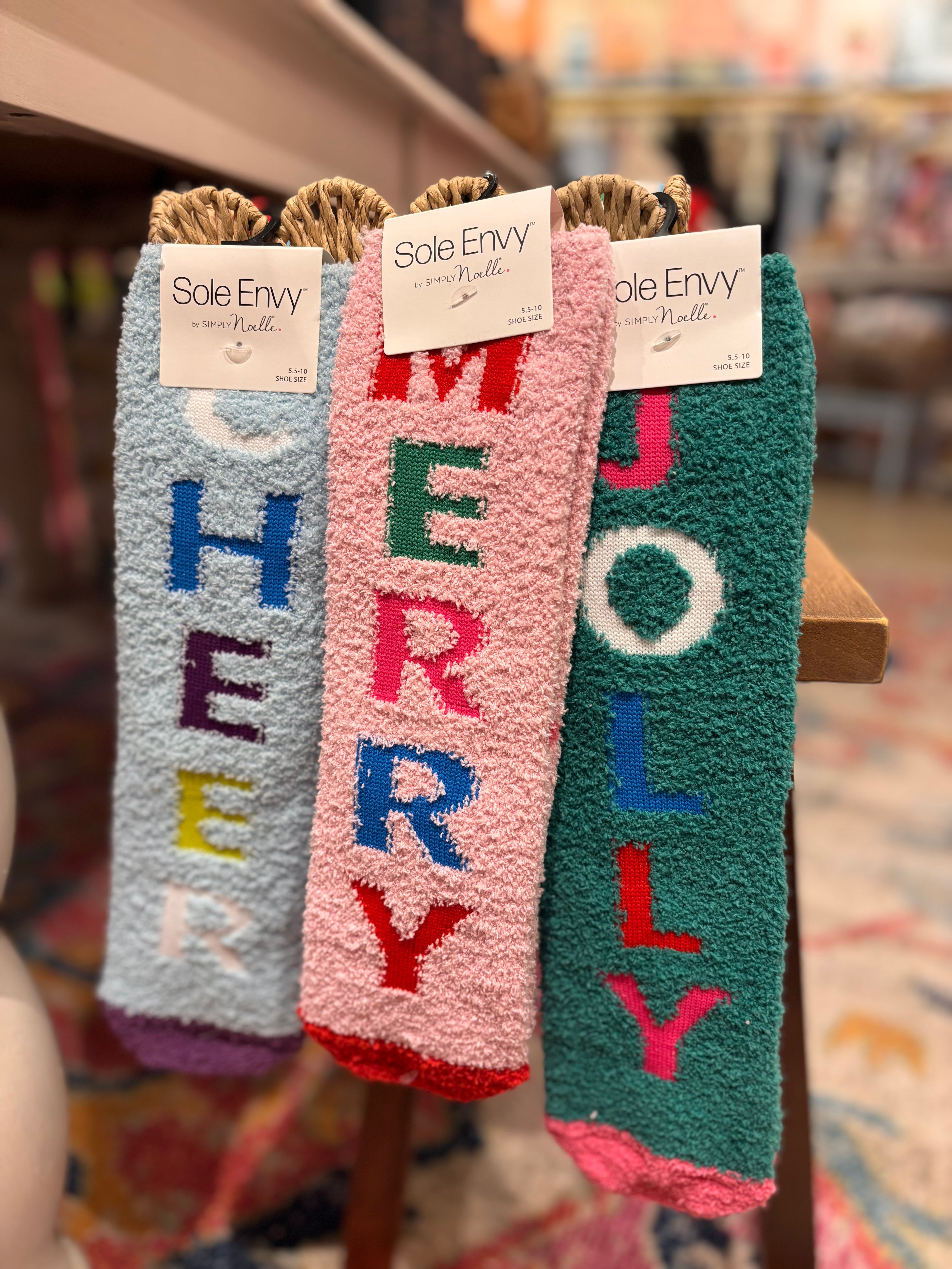 Holiday Word Socks