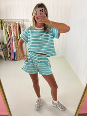 Blue Striped T-shirt