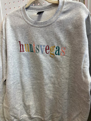 huntsvegas Embroidered Crewneck Sweater
