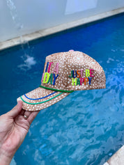 Brown Make It A Good Day Fawn Trucker Hat