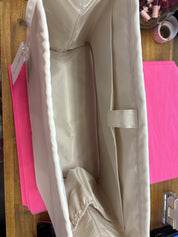 Cream Tote Organizer