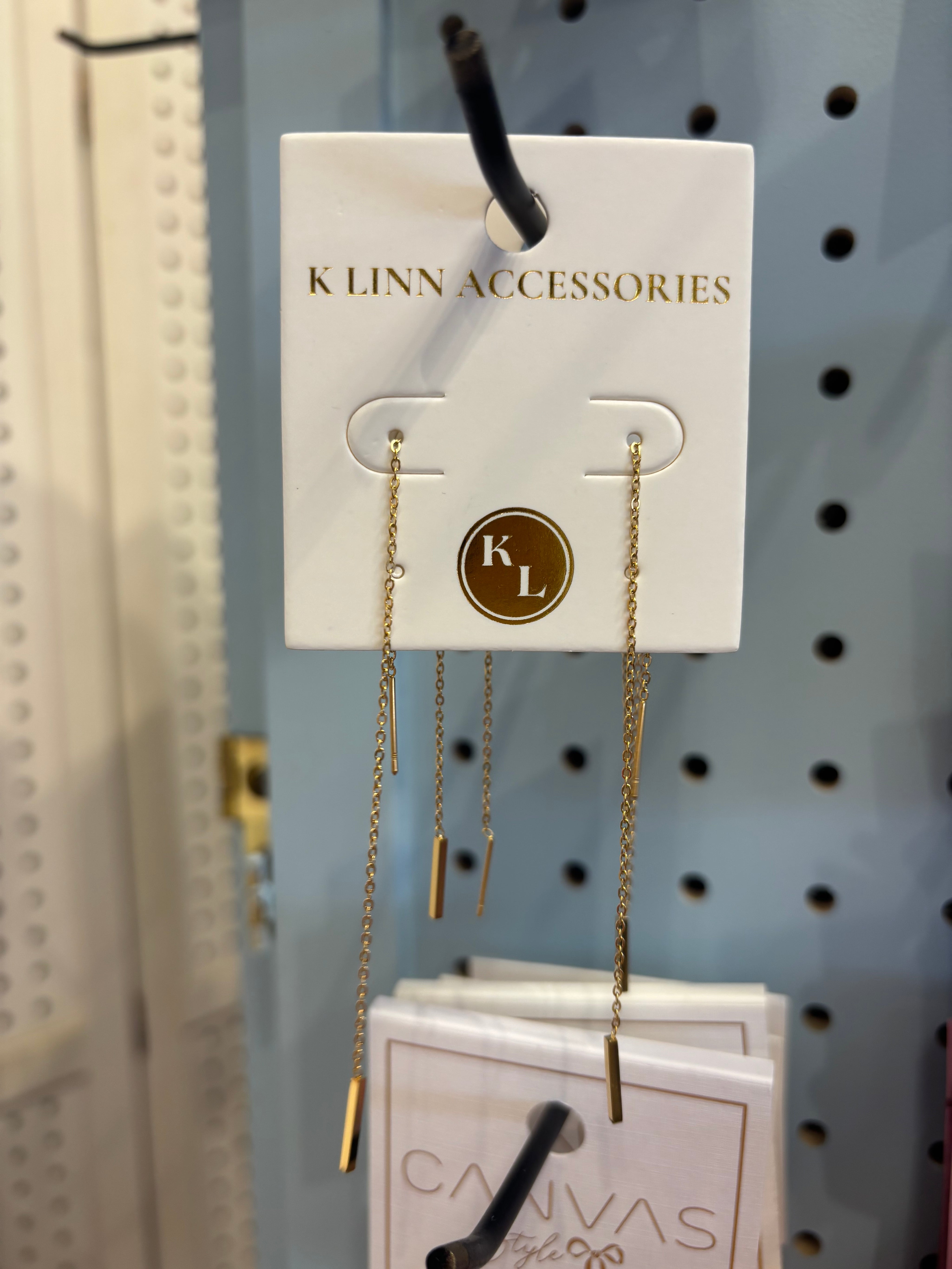 Dainty Long Duster Earrings