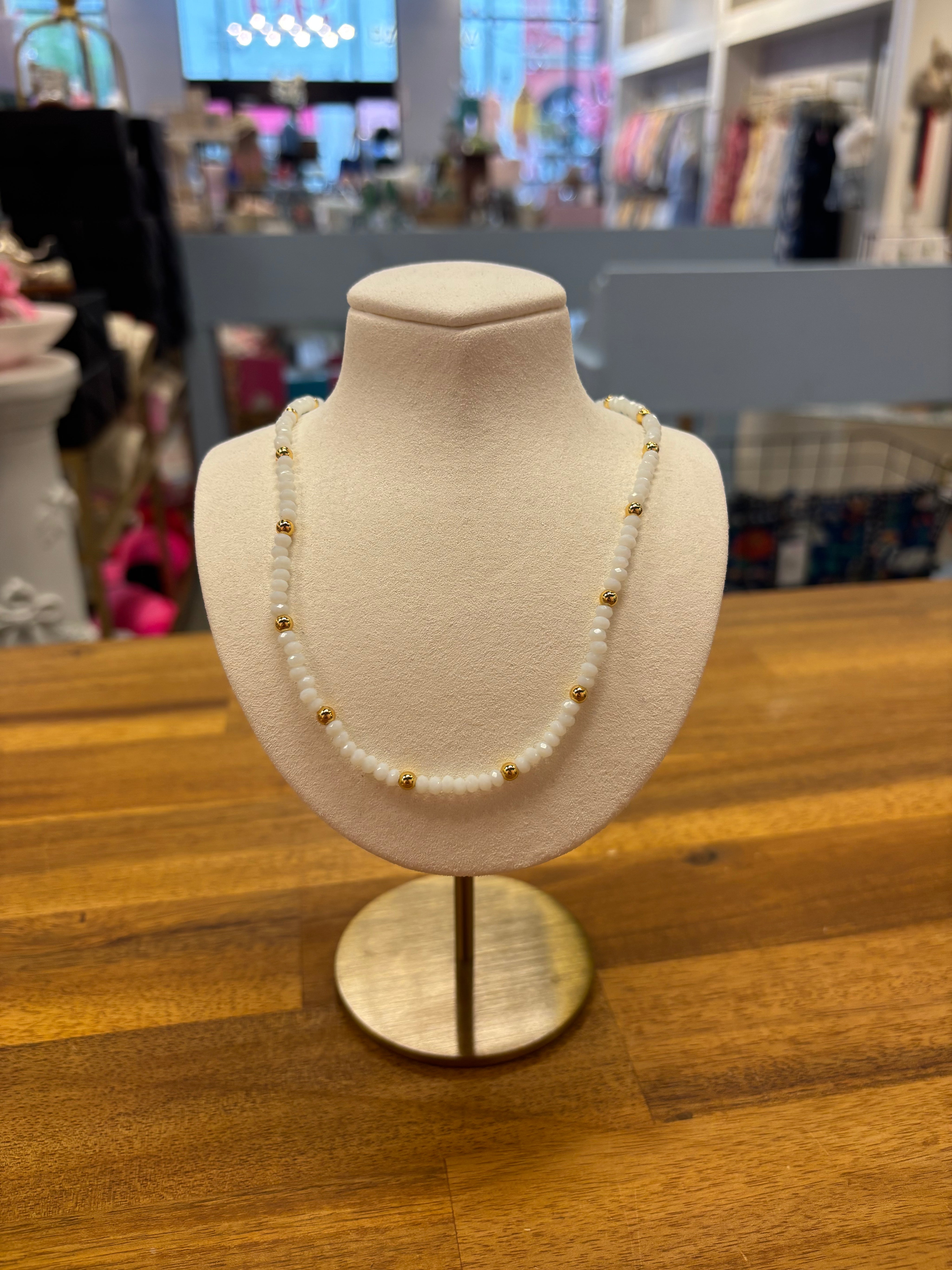 Crystal Beaded Necklace