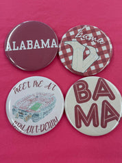 Alabama Game Day Pins