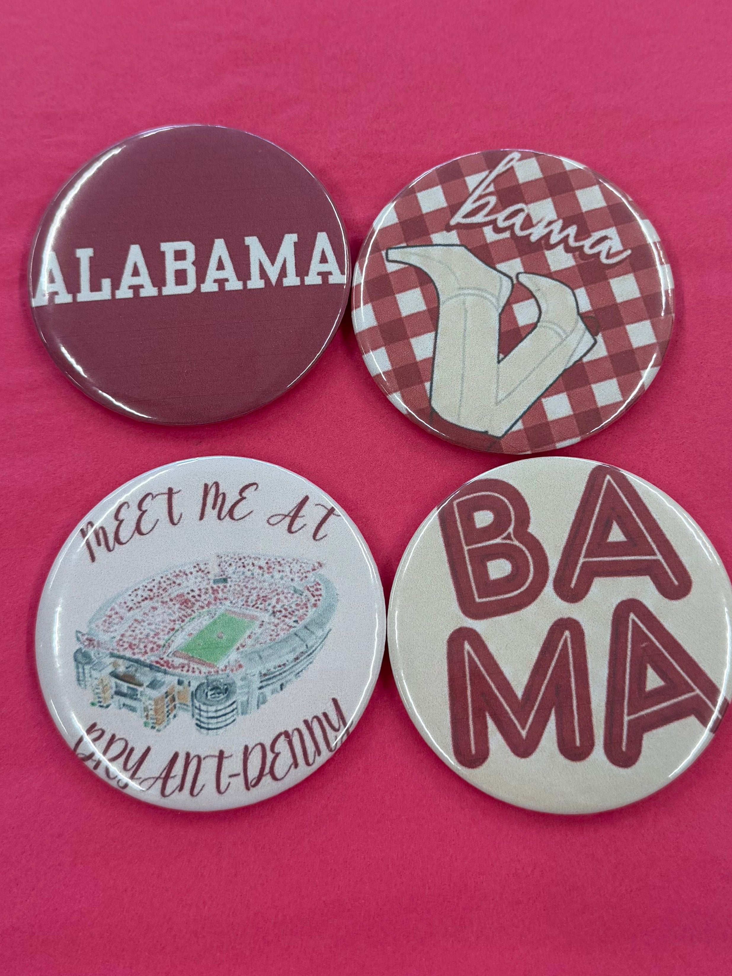 Alabama Game Day Pins