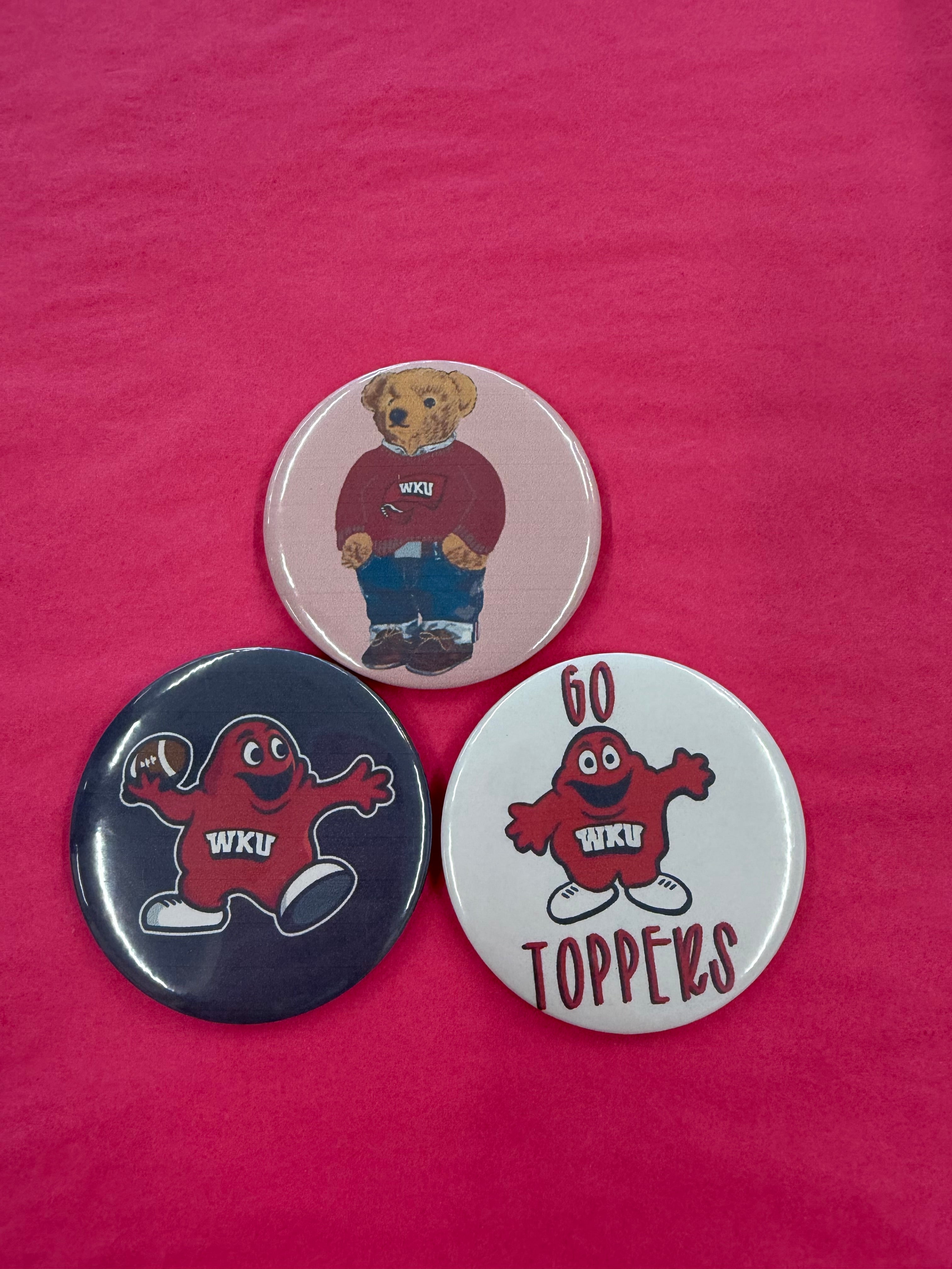 WKU Game Day Pins
