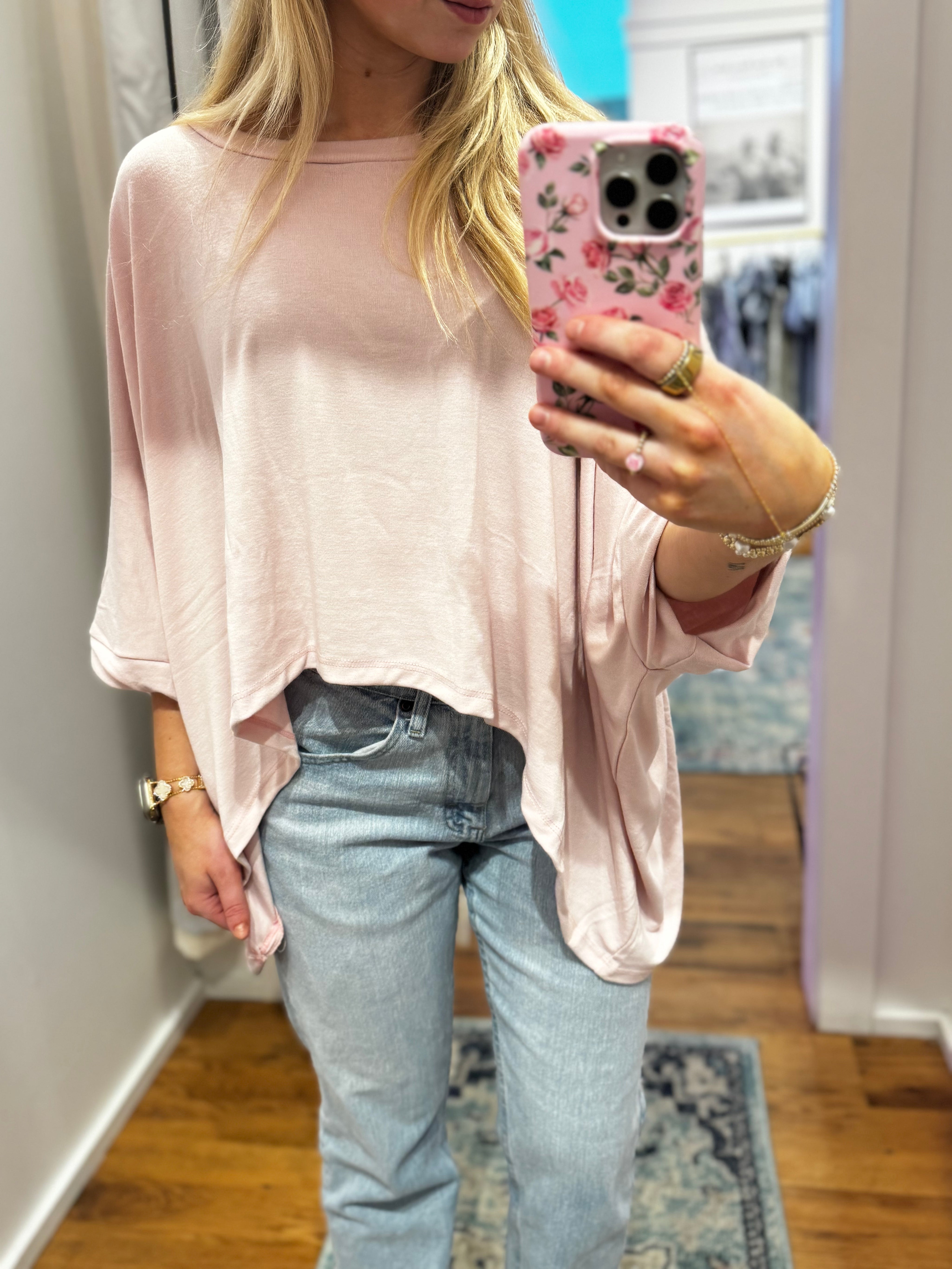 Pink Crop Top