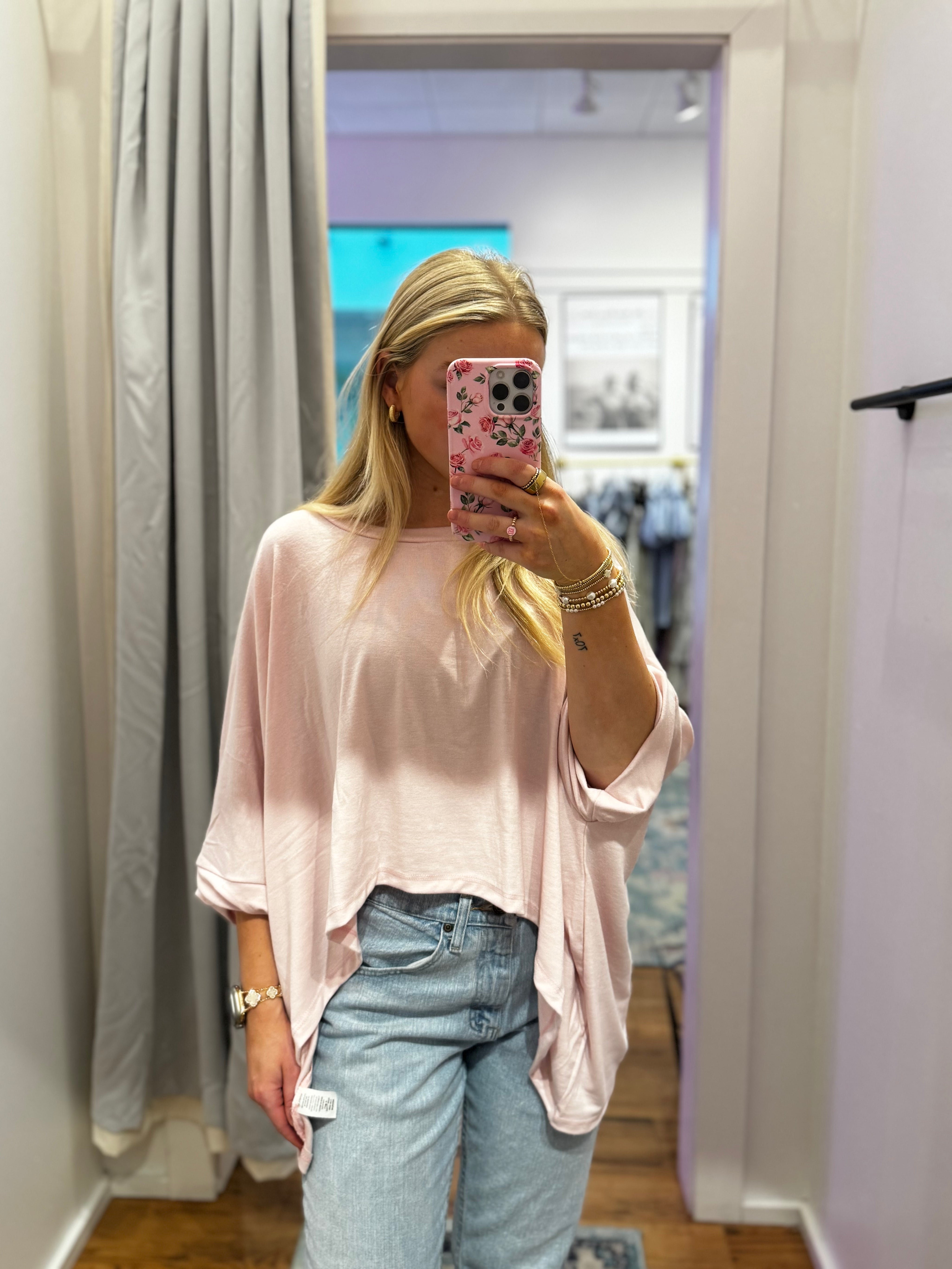Pink Crop Top