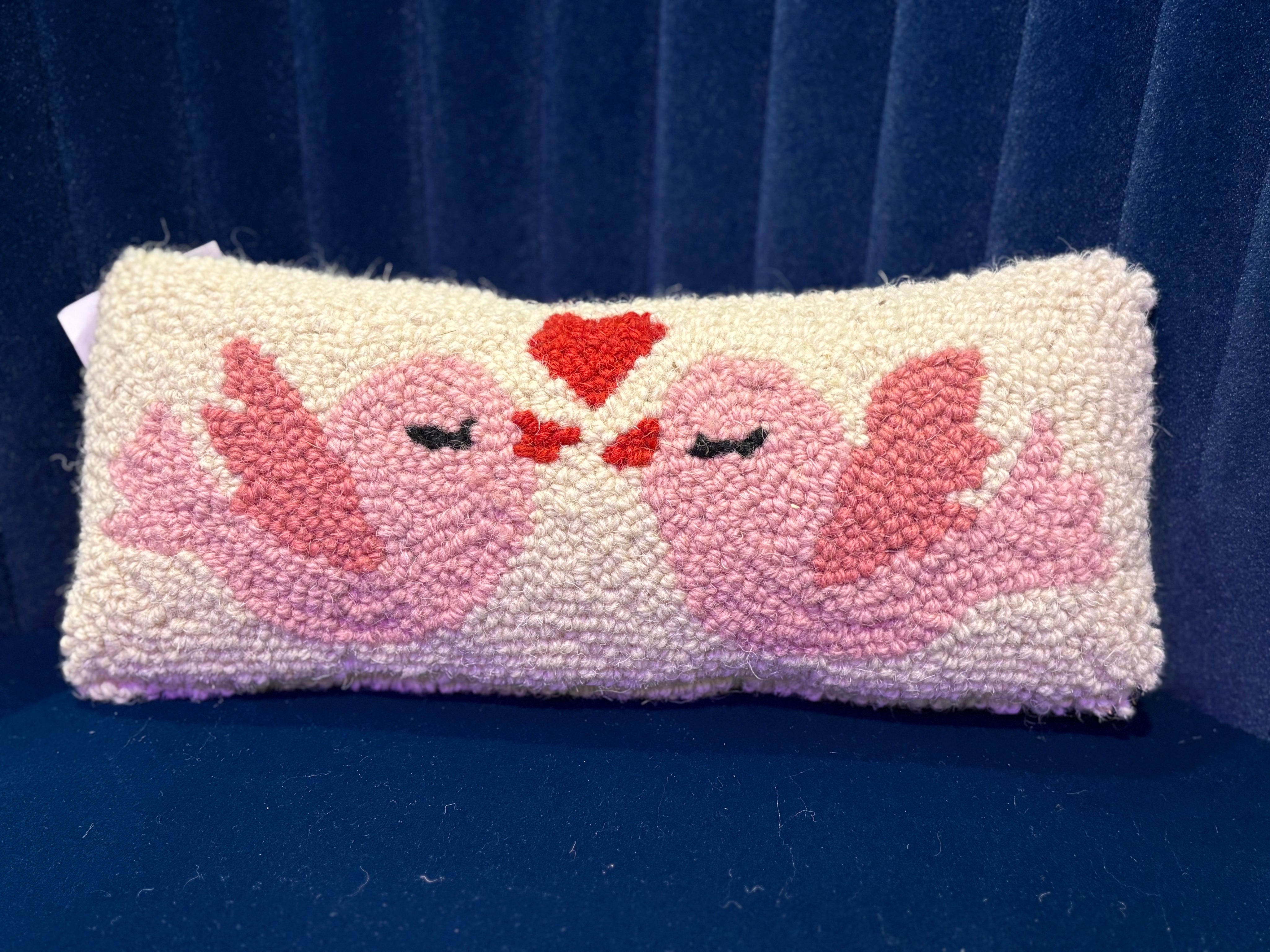 Lovebirds Hook Pillow