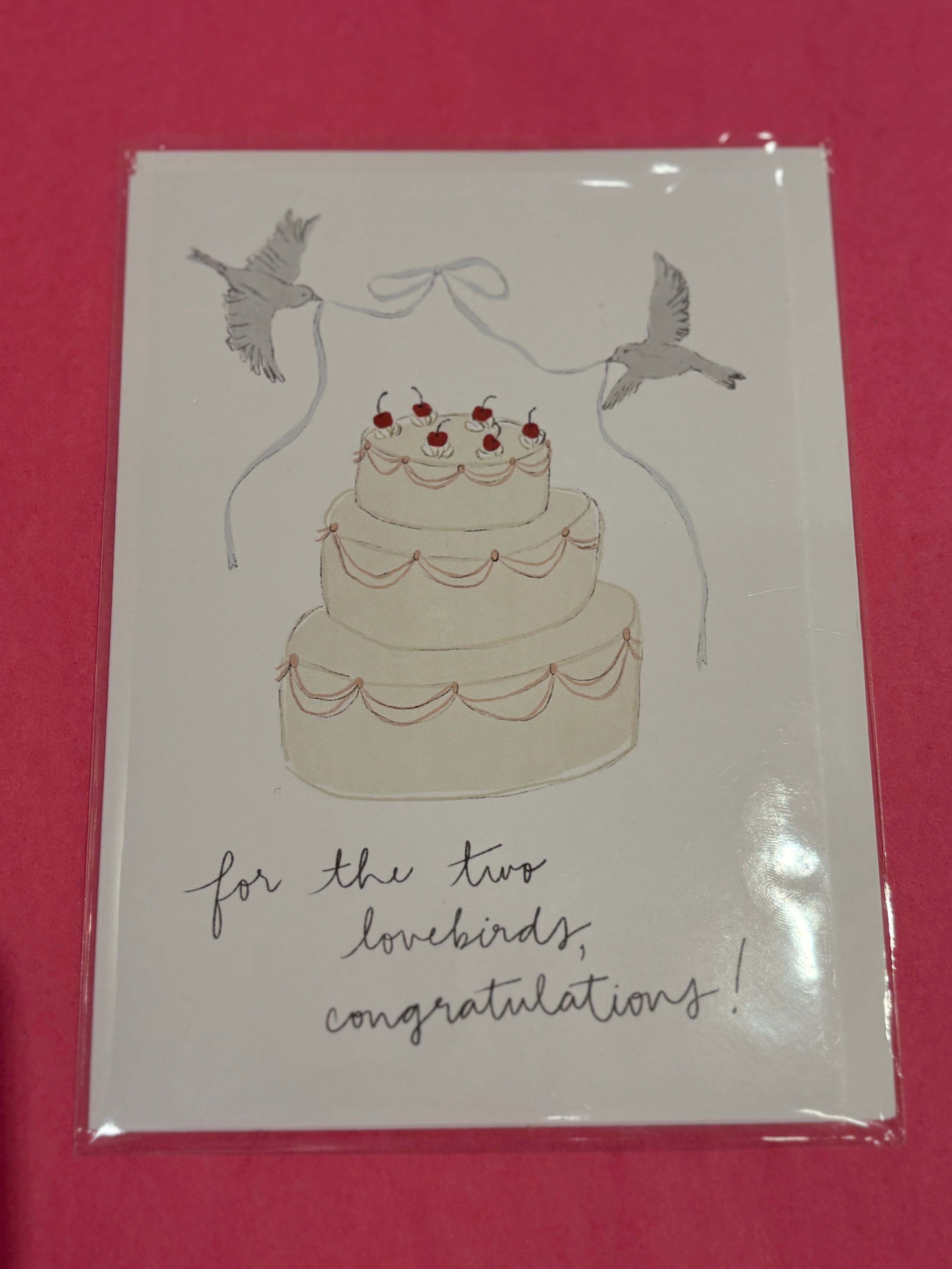 Wedding Cake Greeting Card