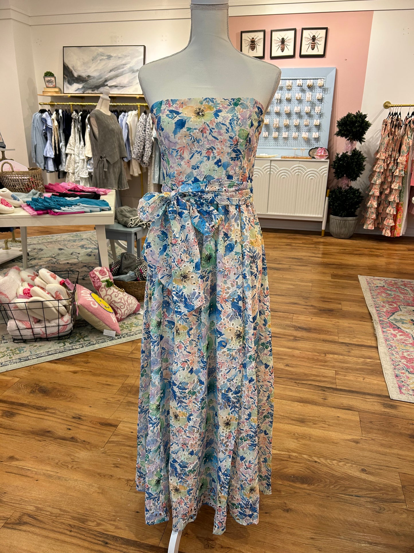 Multi Floral Maxi Dress