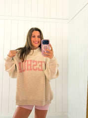 Gray YESHUA & YHWH Mockneck