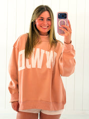 Pink 'WWJD & AMEN' Reversible Mock Neck
