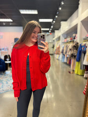 Red Gillian Sweater