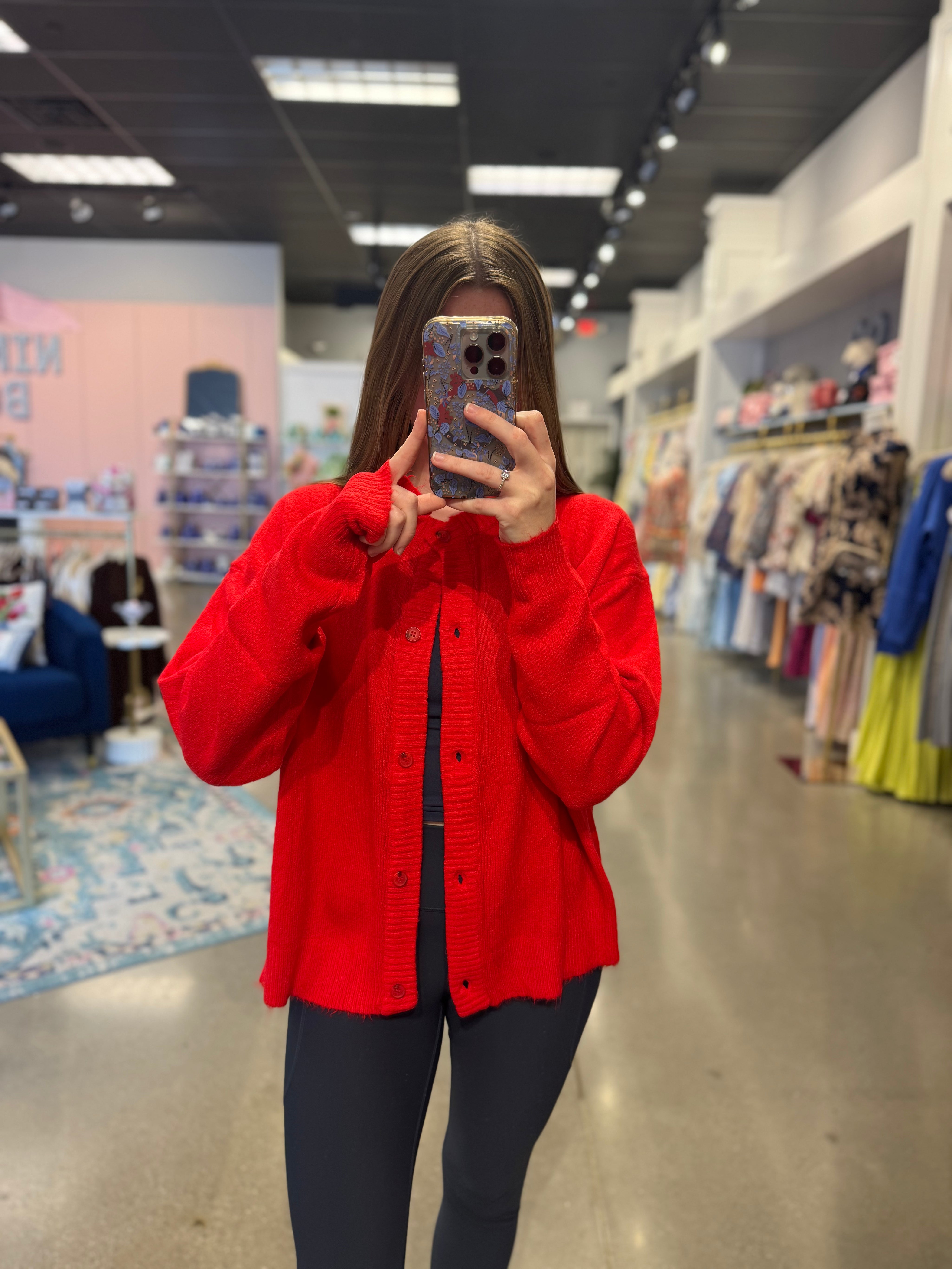 Red Gillian Sweater