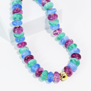 Multi Color Beaded Necklace