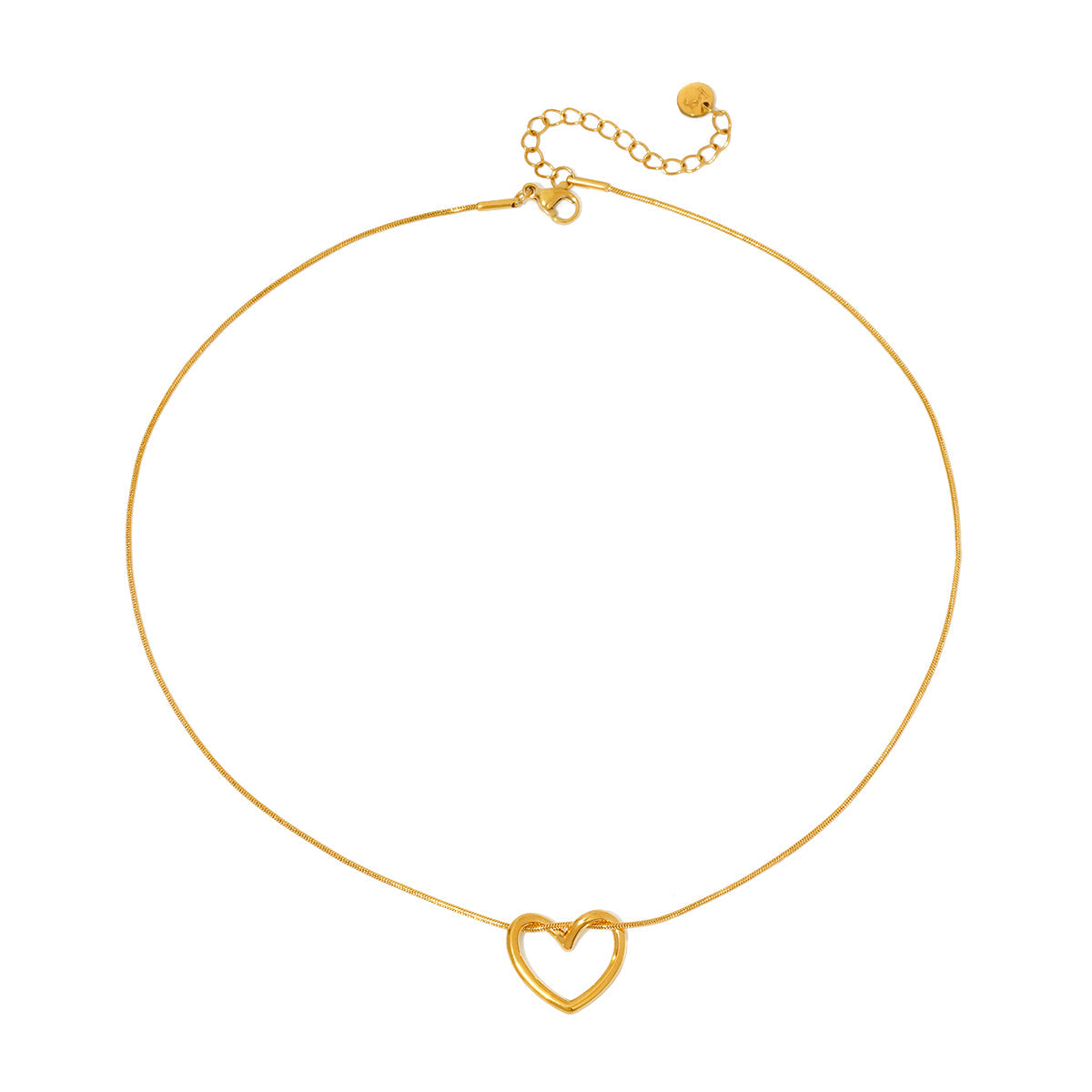 Gold Heart Necklace